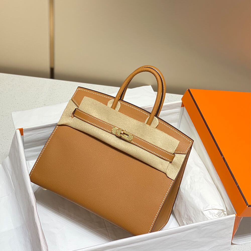 Hermes Birkin 25 Sellier – Gold with Gold Hardware (Epsom Leather)