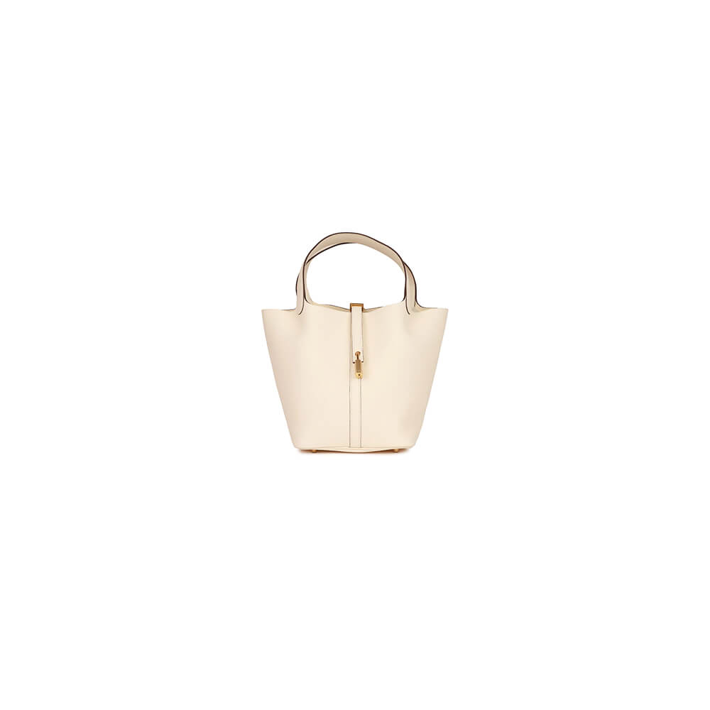 Hermes Picotin Lock 22 Bag – White (1:1 Mirror)