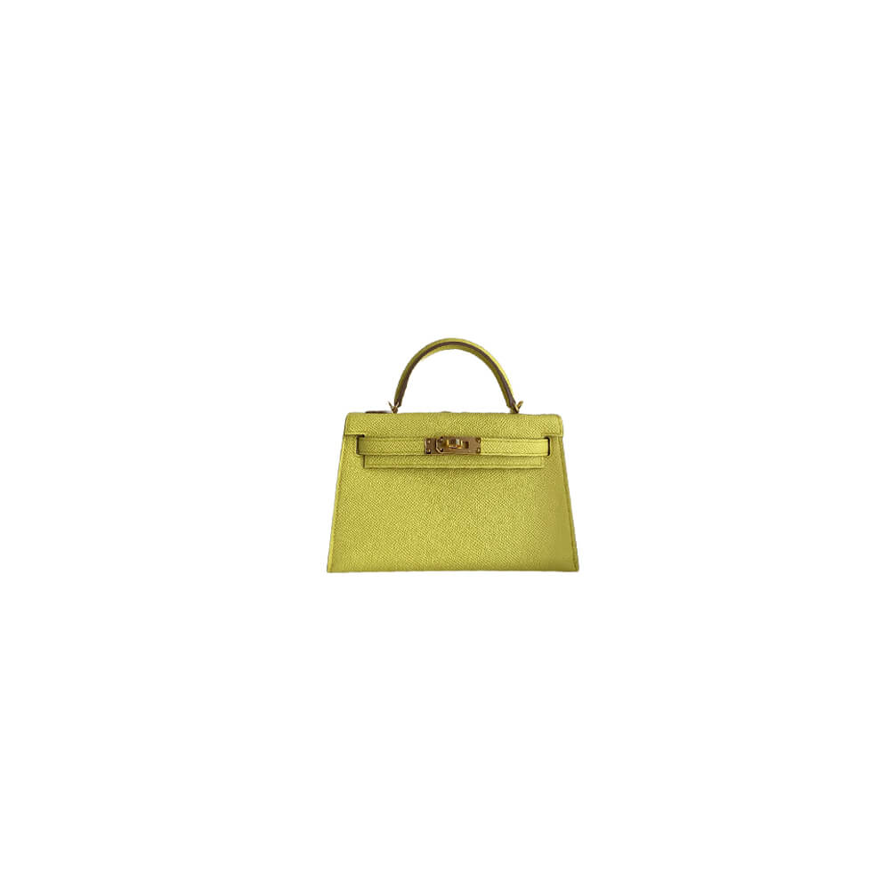 Hermes Mini Kelly II (HIGH-END GRADE) – Yellow