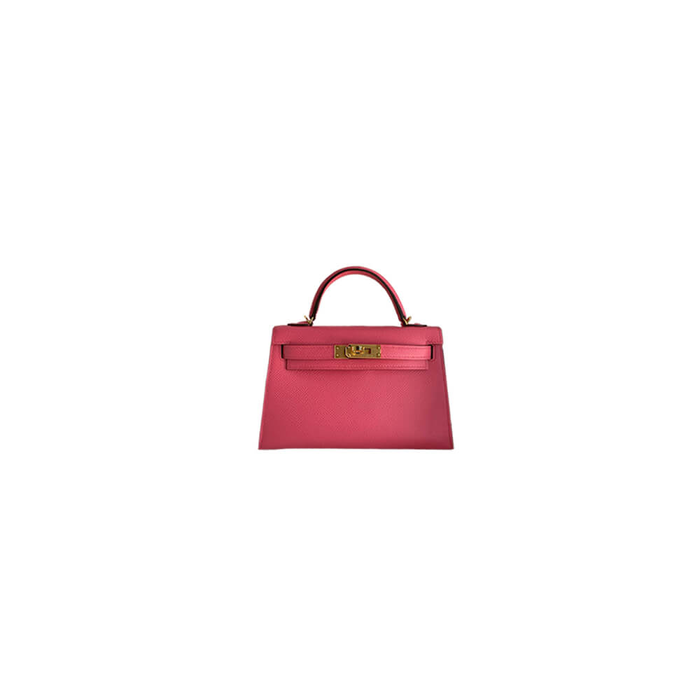 Hermes Mini Kelly II (HIGH-END GRADE) – Pink