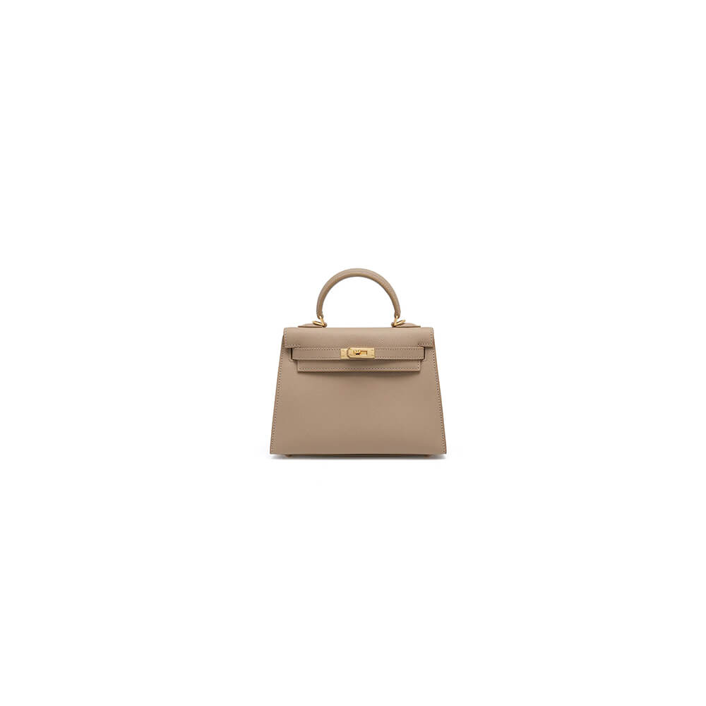 Hermes Mini Kelly II – Khaki Epsom with Gold Hardware (High-End Grade)