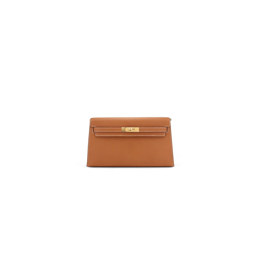 Hermes Kelly Elan – Gold Brown, Madame Leather, Gold Hardware