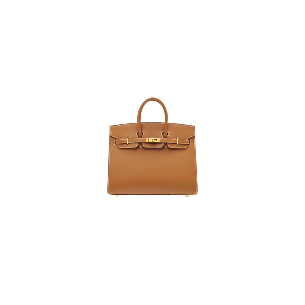 Hermes Birkin 25 Sellier – Gold with Gold Hardware (Epsom Leather)