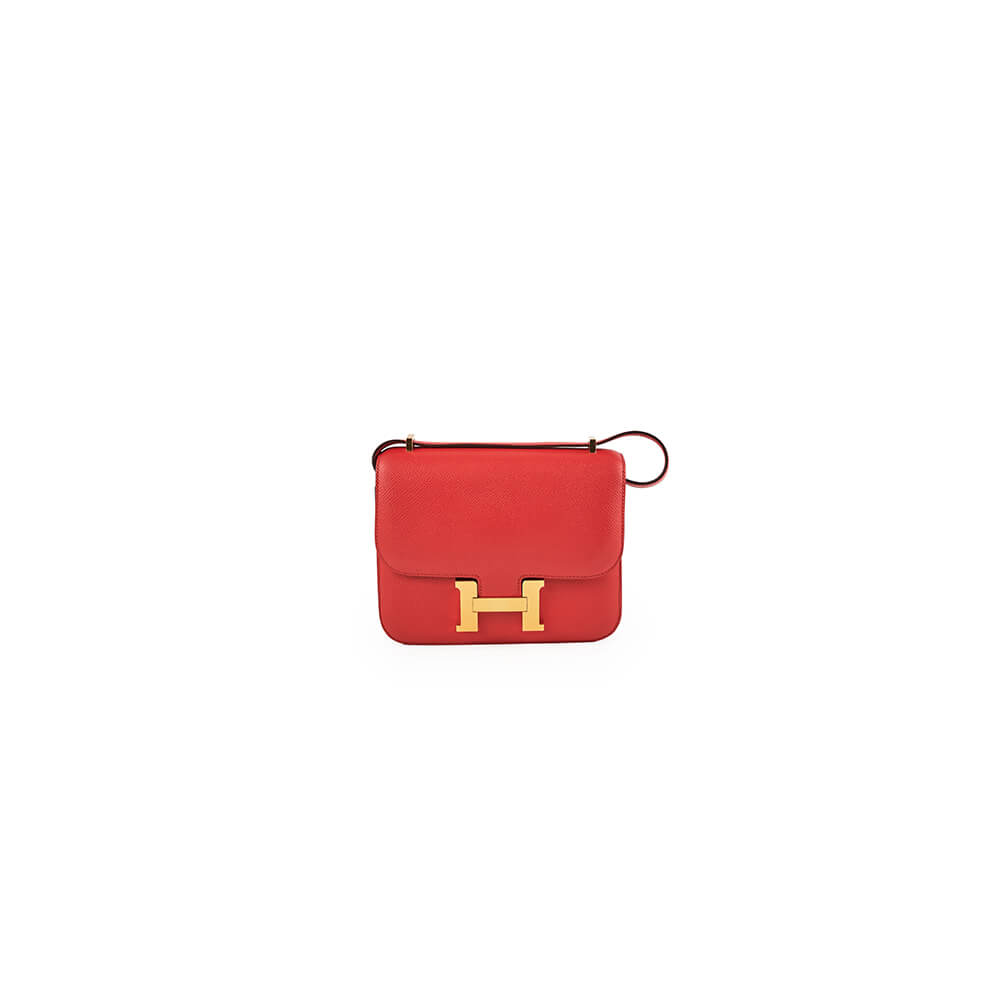 Hermes Constance 18 – Epsom Leather, Red, Gold Hardware