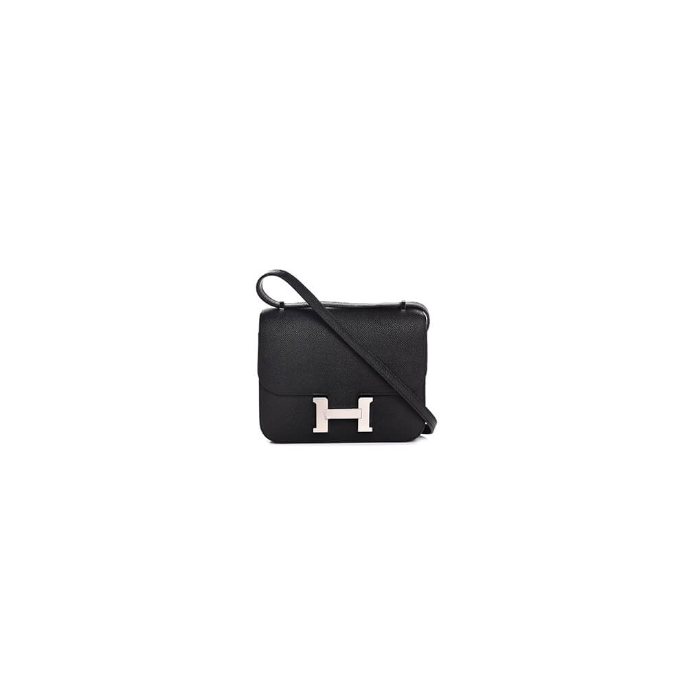 Hermes Constance 18 – Black Epsom Leather (Silver Hardware)