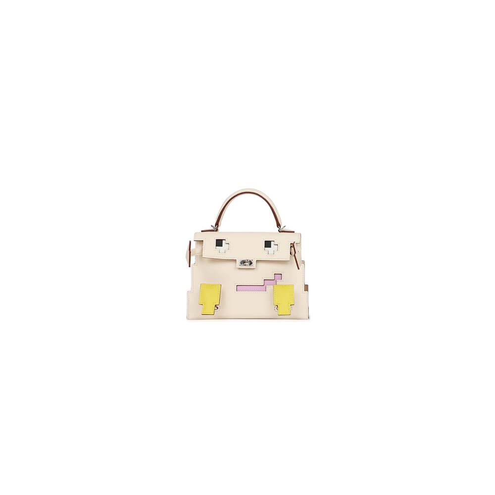 Hermes Kelly Doll Picto – Cream White (High-End Grade)