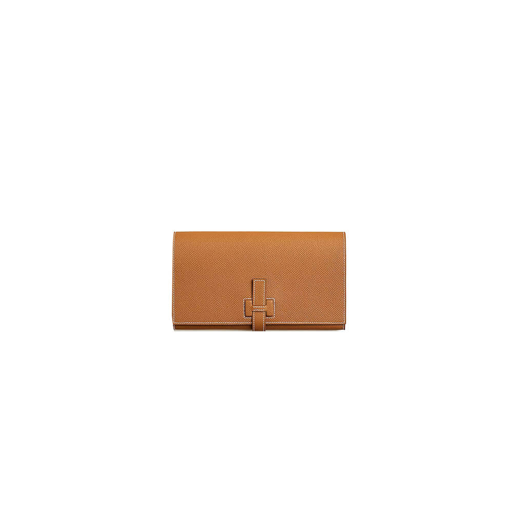 Hermes New H Passant Toutenmain Wallet – Brown