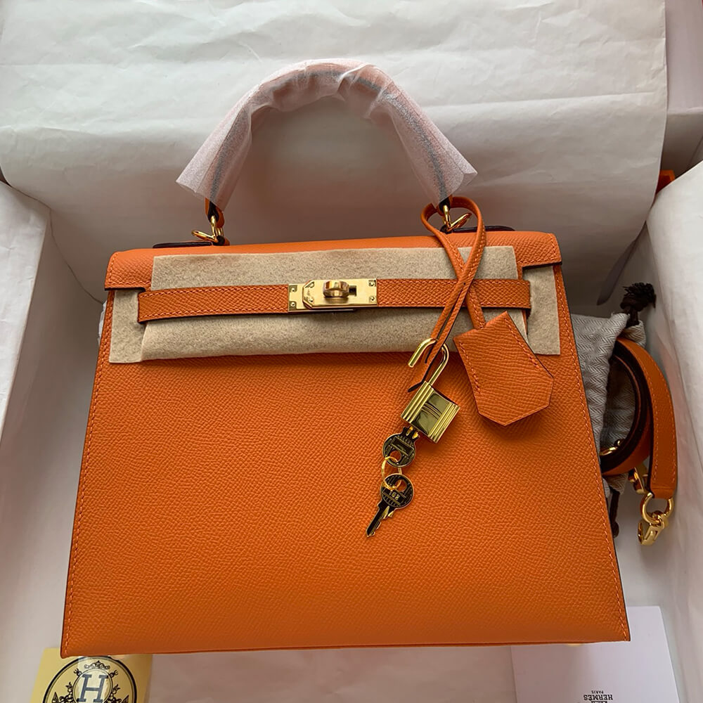 Hermes Kelly 25 (HIGH-END GRADE) – Orange