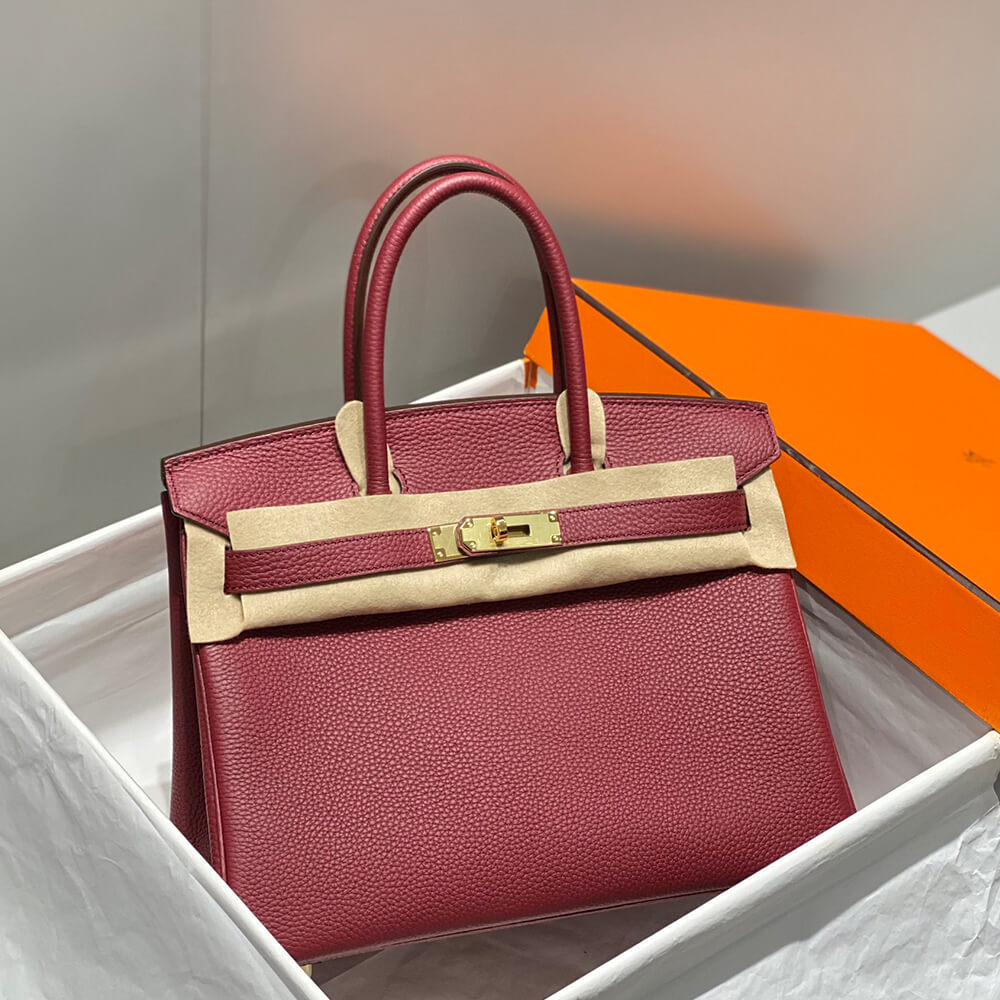 Hermes Birkin 25 (HIGH-END GRADE) – Burgundy