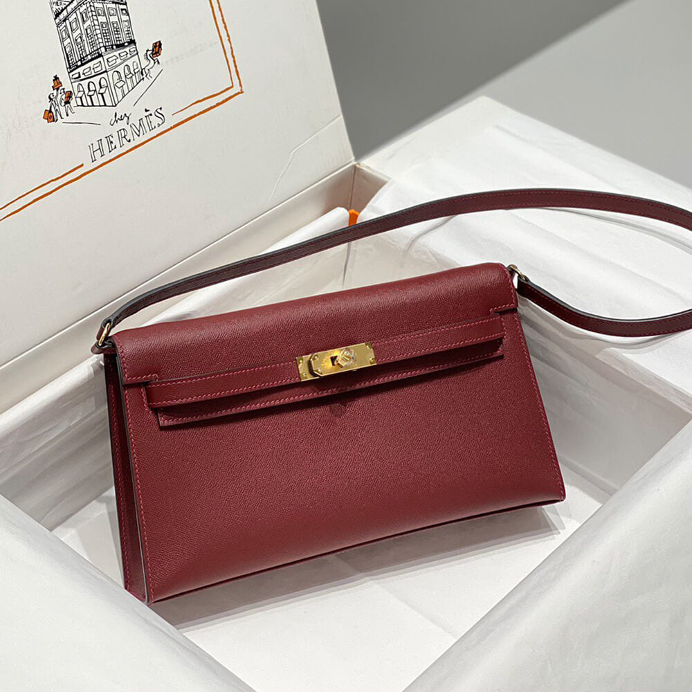 Hermes Kelly Elan – Rouge (High-End Craftsmanship)