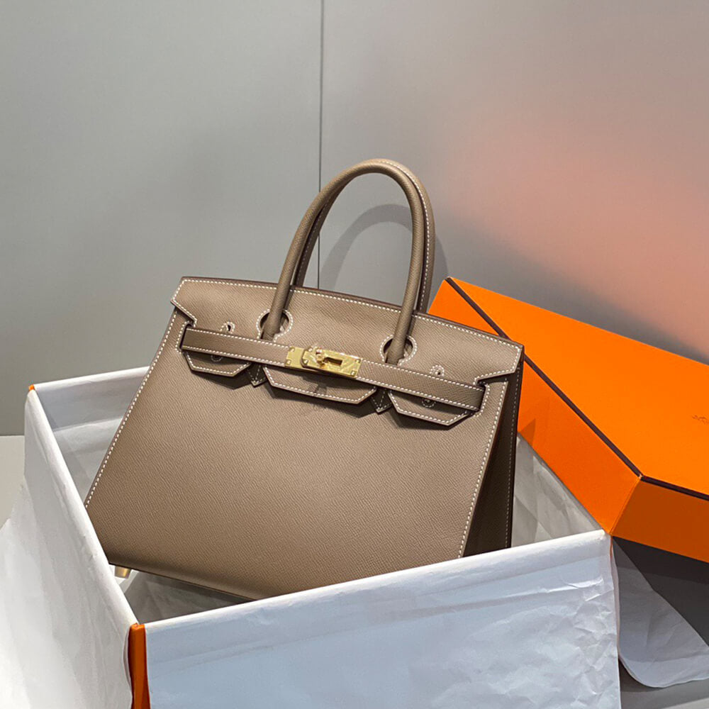 Hermes Birkin 30 Sellier – Etoupe (Epsom Leather)