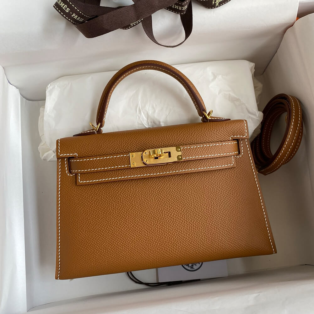 Hermes Mini Kelly II (HIGH-END GRADE) – Brown