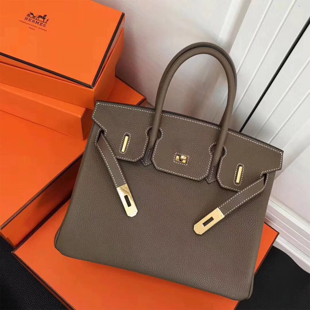 Hermès Birkin Bag 30 – Khaki – Premium 1:1 Mirror Quality