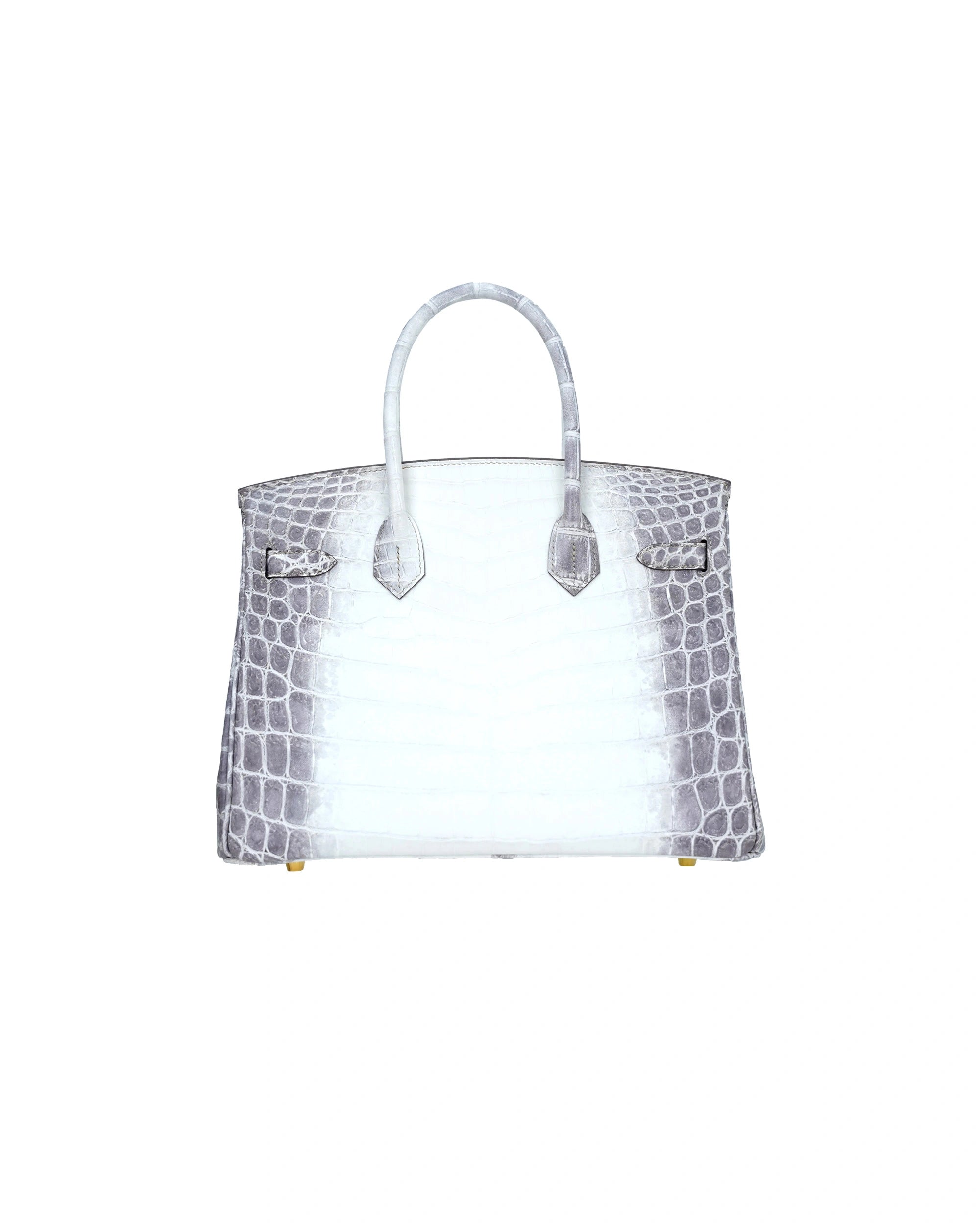 Ladies' handbag, Himalayan Nile crocodile material, size 30