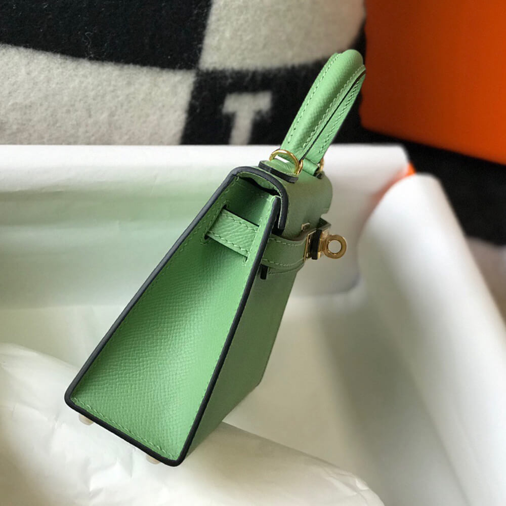 Hermes Mini Kelly II (HIGH-END GRADE) – Oliva Green