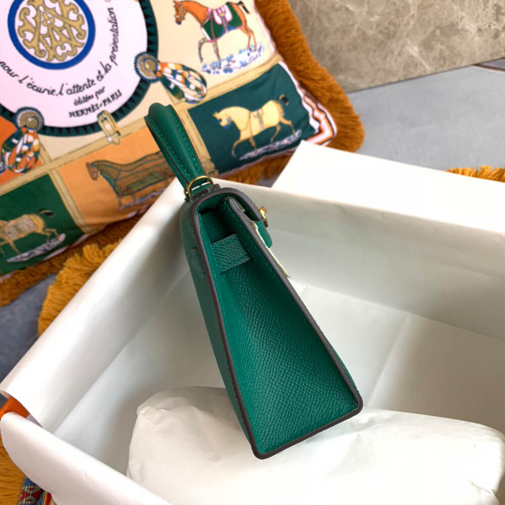 Hermes Mini Kelly II (HIGH-END GRADE) – Green