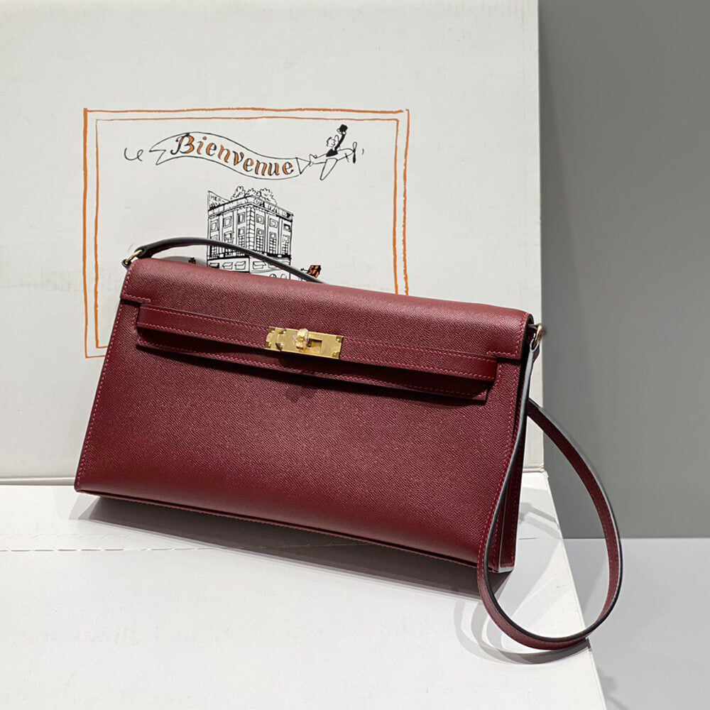 Hermes Kelly Elan – Rouge (High-End Craftsmanship)