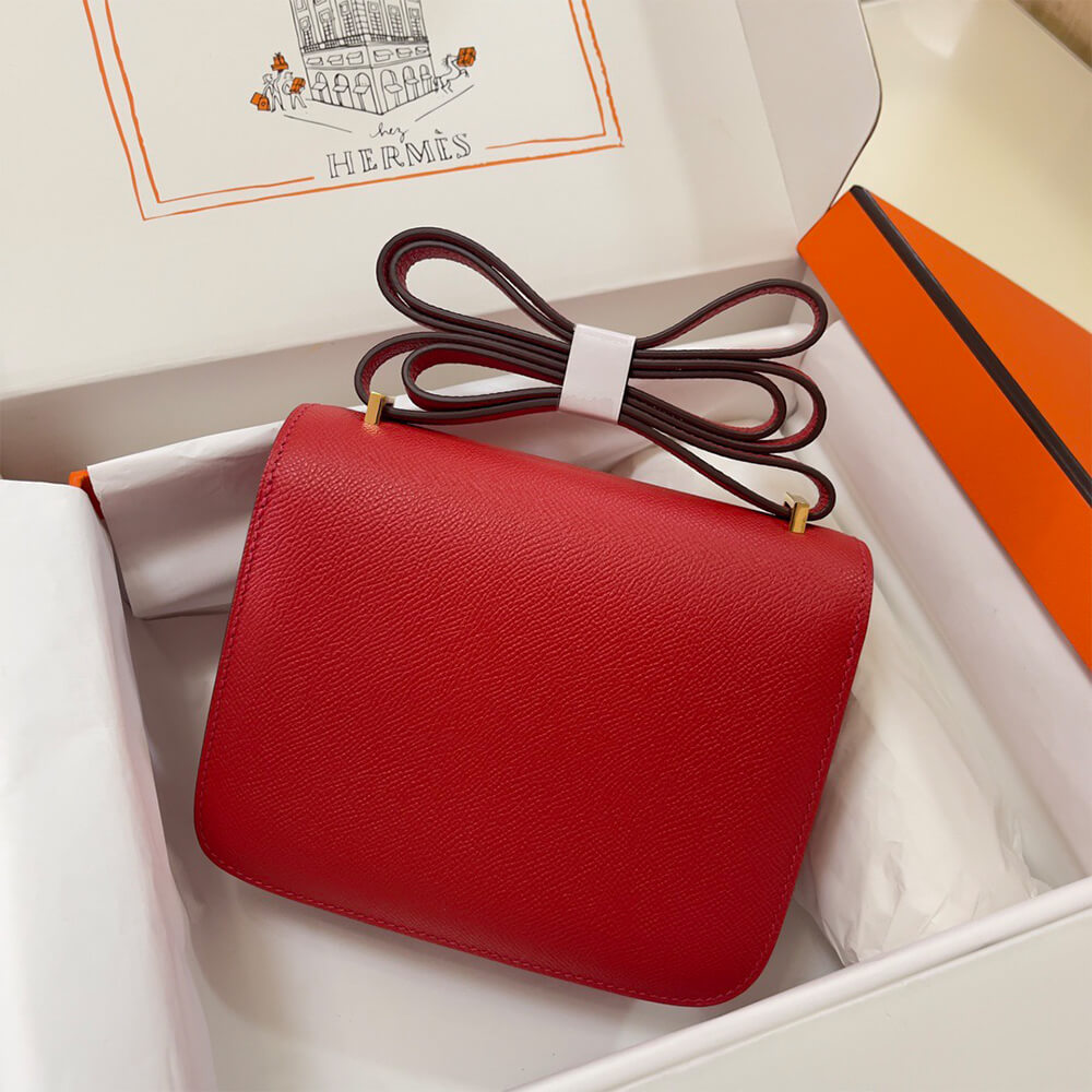 Hermes Constance 18 – Epsom Leather, Red, Gold Hardware