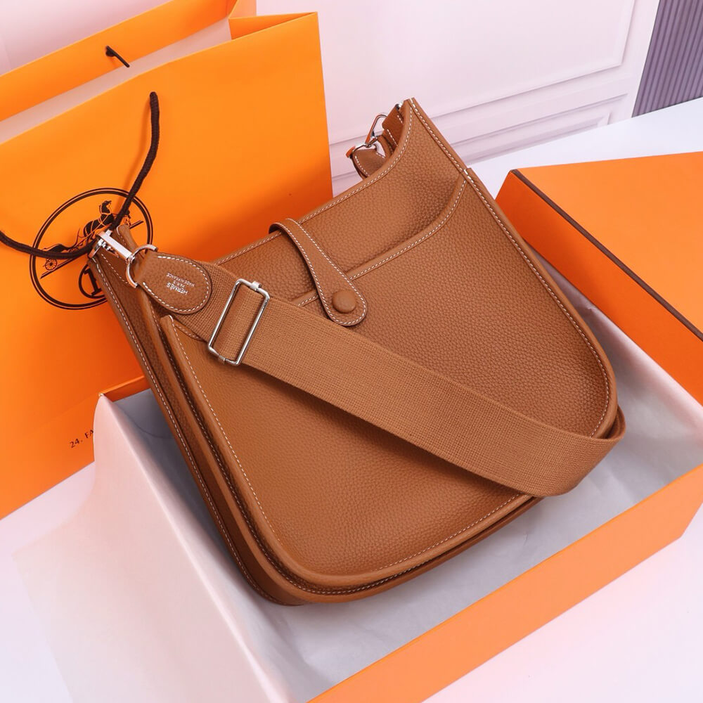 Hermes Evelyne 29 – Brown with Silver Hardware
