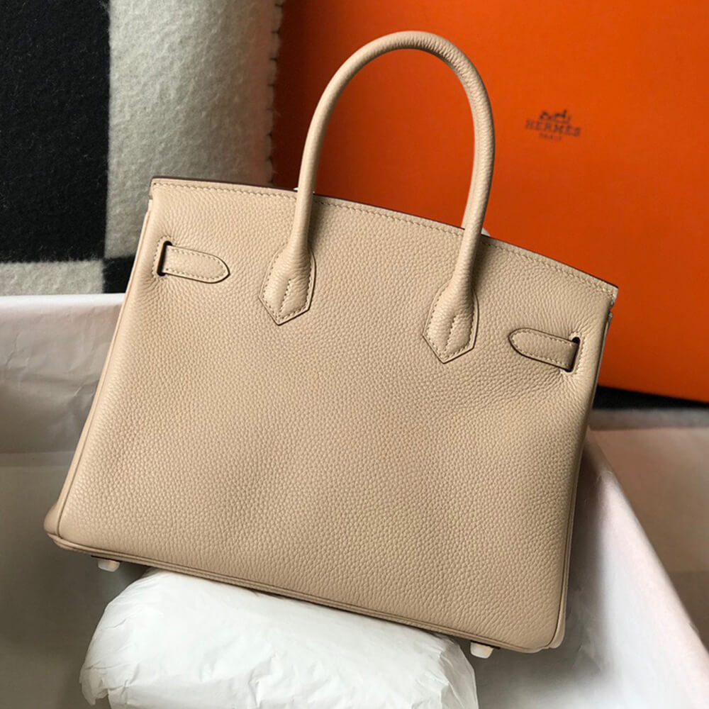 Hermes Birkin 35 – Khaki Togo Leather