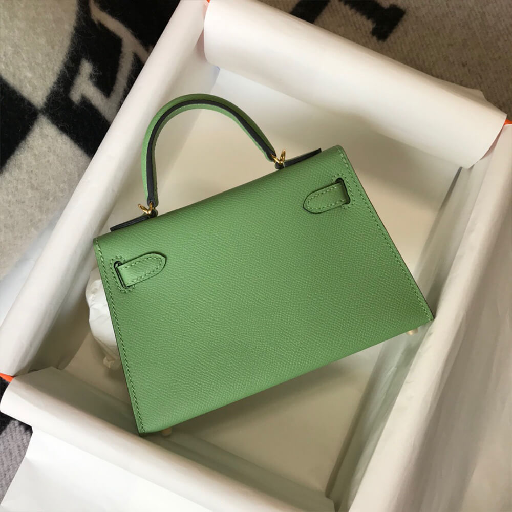 Hermes Mini Kelly II (HIGH-END GRADE) – Oliva Green