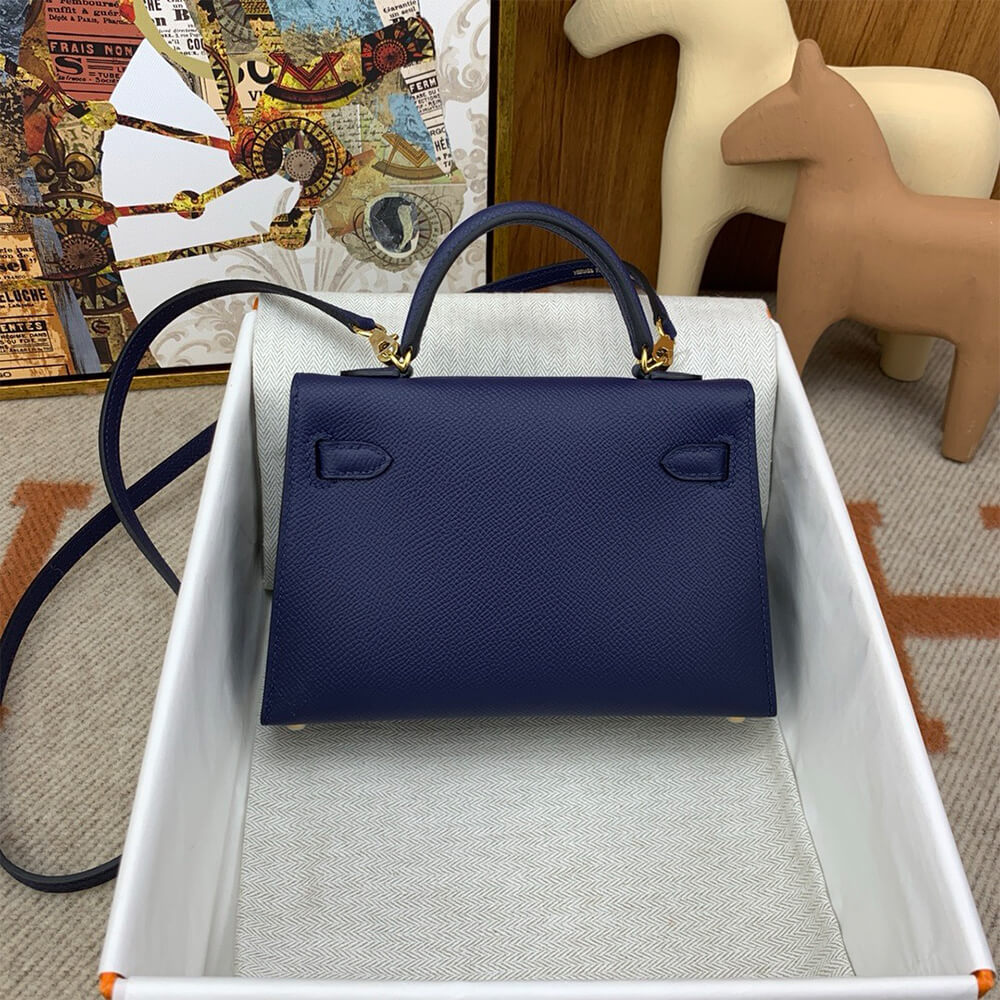 Hermes Mini Kelly II (HIGH-END GRADE) – Etoupe