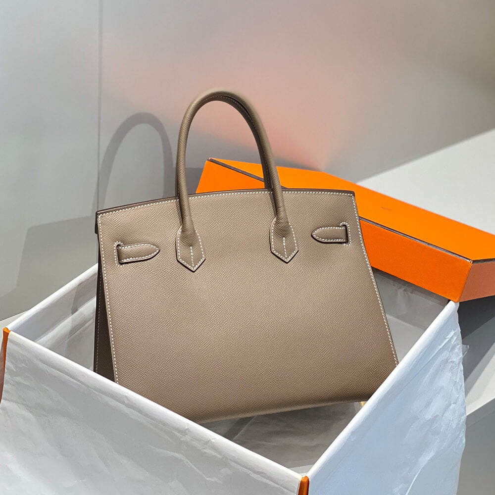 Hermes Birkin 30 Sellier – Etoupe (Epsom Leather)