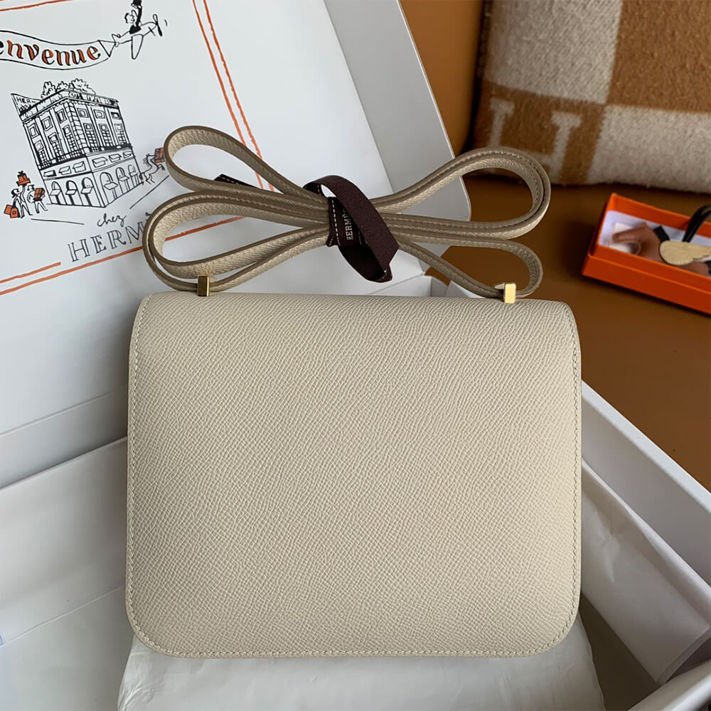 Hermes Constance 18 – Cream Epsom Leather, Gold Hardware