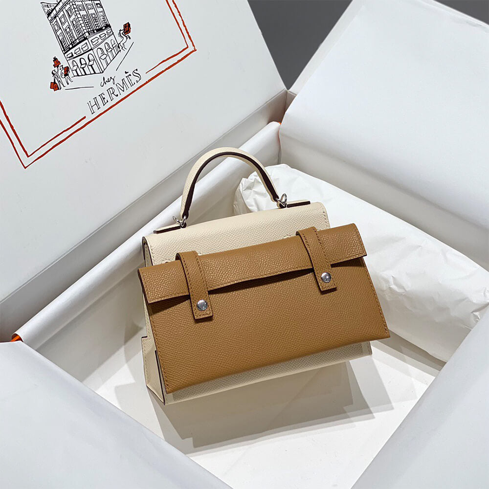 Hermes Kelly Doll Picto – Cream White (High-End Grade)