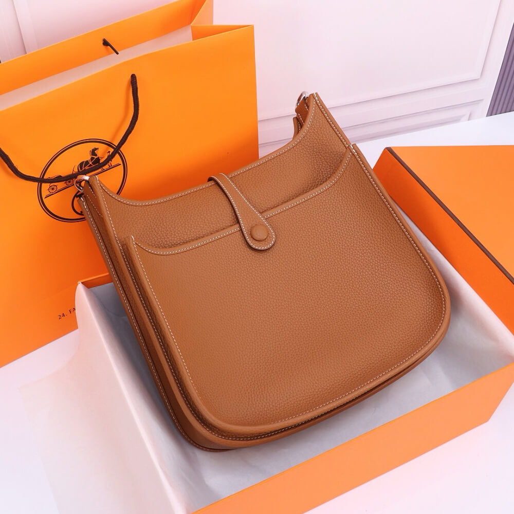Hermes Evelyne 29 – Brown with Silver Hardware
