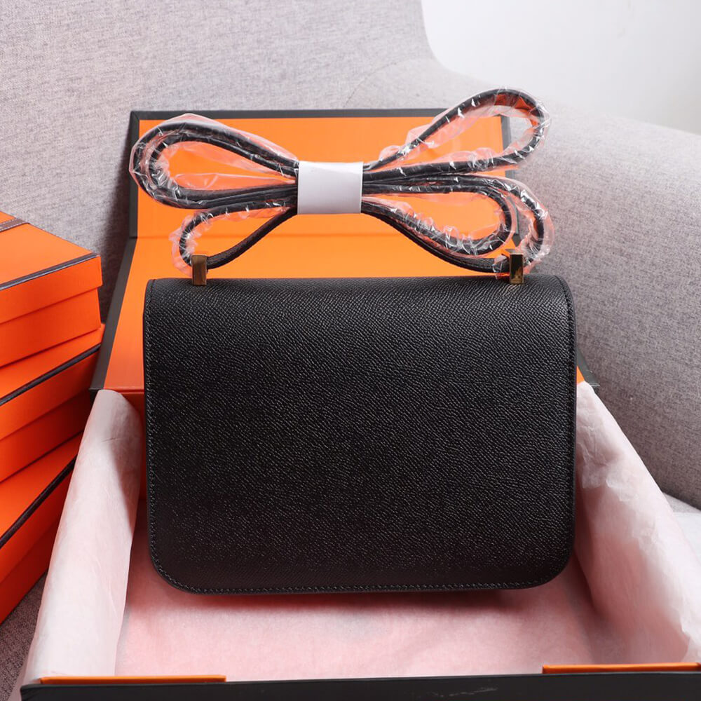 Hermes Constance 24 – Epsom Black (24cm)