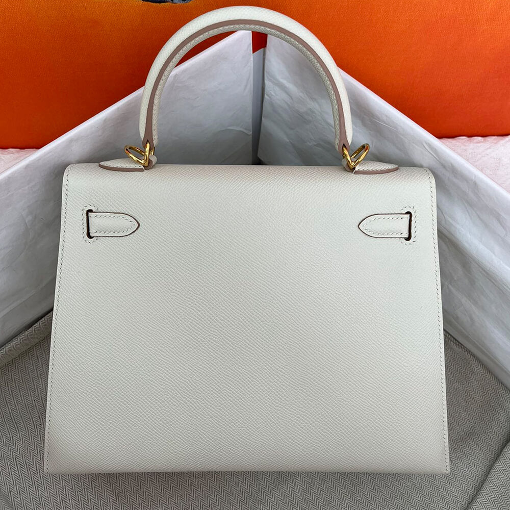 Hermes Kelly 25 (HIGH-END GRADE) – White