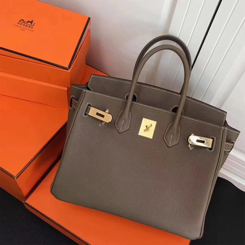 Hermès Birkin Bag 30 – Khaki – Premium 1:1 Mirror Quality