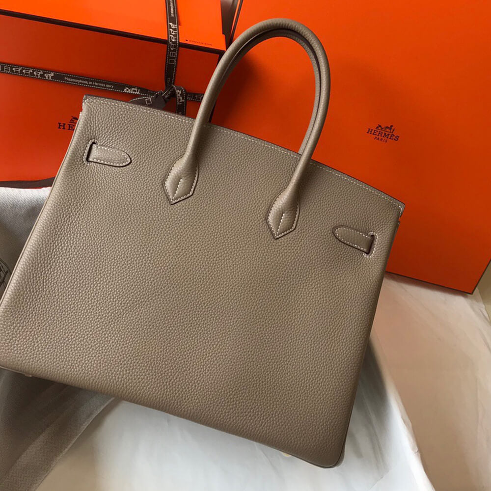 Hermes Birkin 35 – Etoupe Togo Leather
