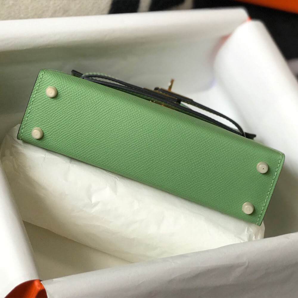 Hermes Mini Kelly II (HIGH-END GRADE) – Oliva Green