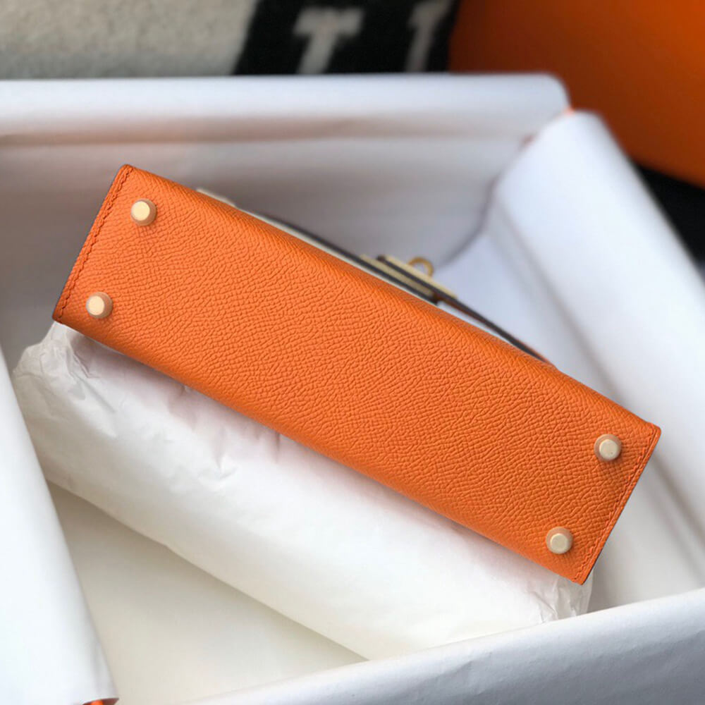 Hermes Mini Kelly II (HIGH-END GRADE) – Orange