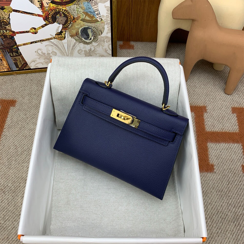 Hermes Mini Kelly II (HIGH-END GRADE) – Etoupe