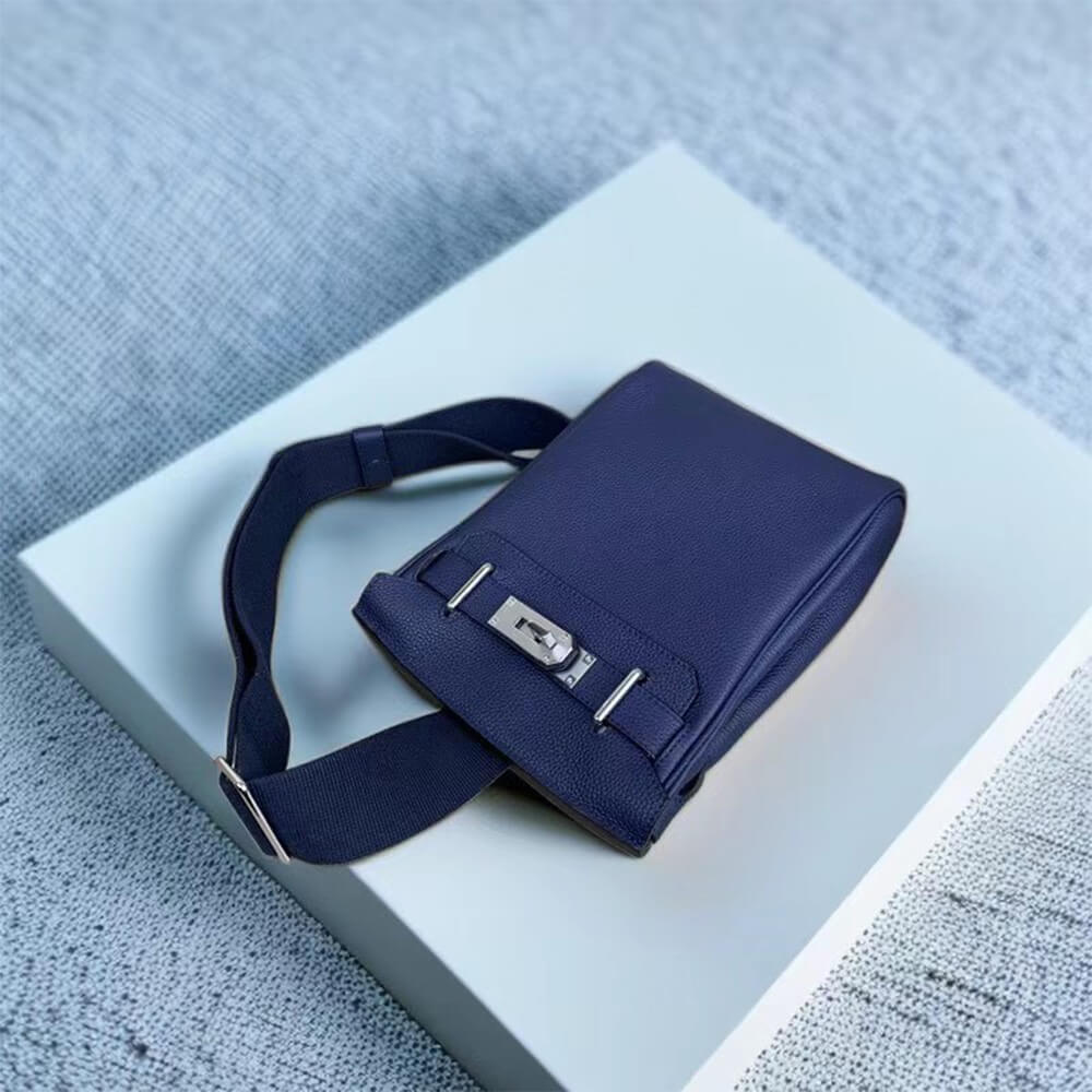 Dark Blue Togo Leather HAC A Dos PM – Grade 1:1 Mirror