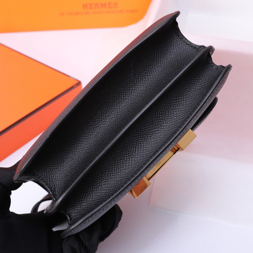 Hermes Constance 18 – Black Epsom Leather, Gold Hardware