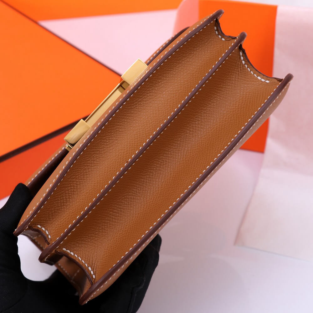 Hermes Constance 18 – Gold Epsom with Gold Hardware