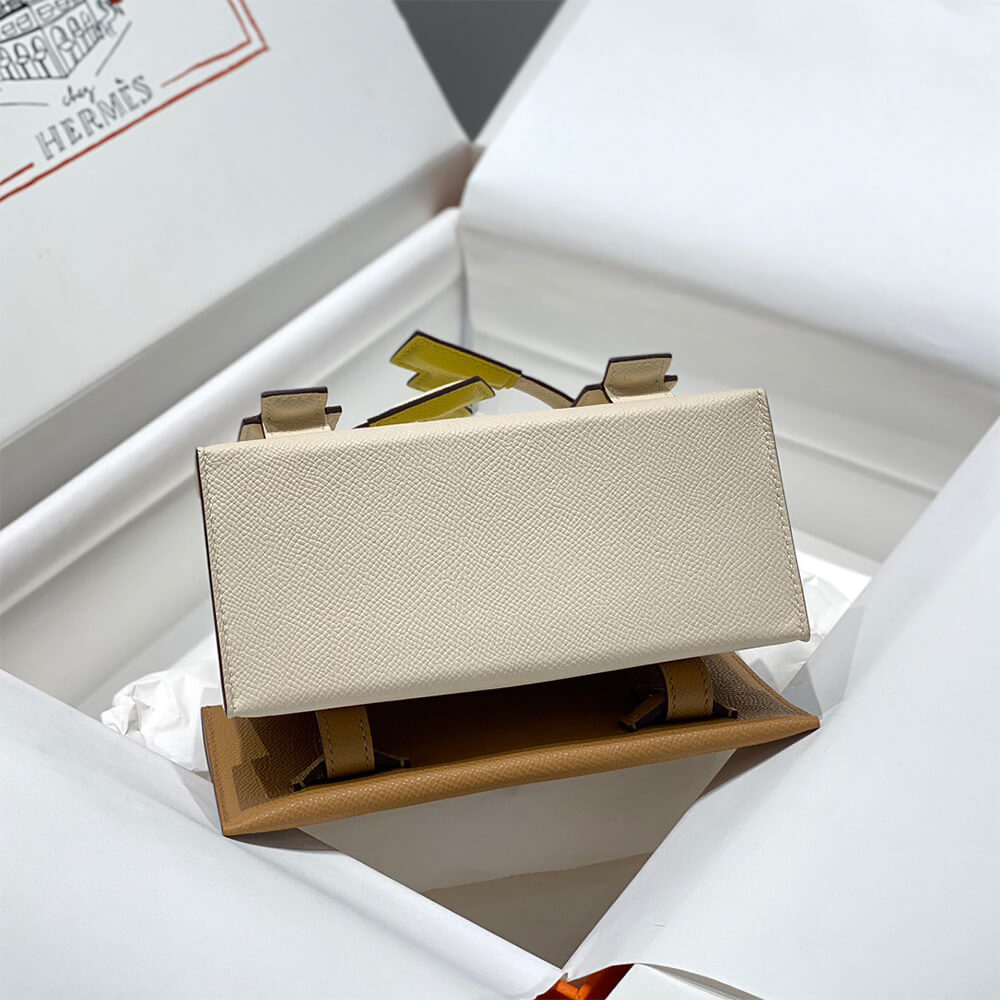 Hermes Kelly Doll Picto – Cream White (High-End Grade)