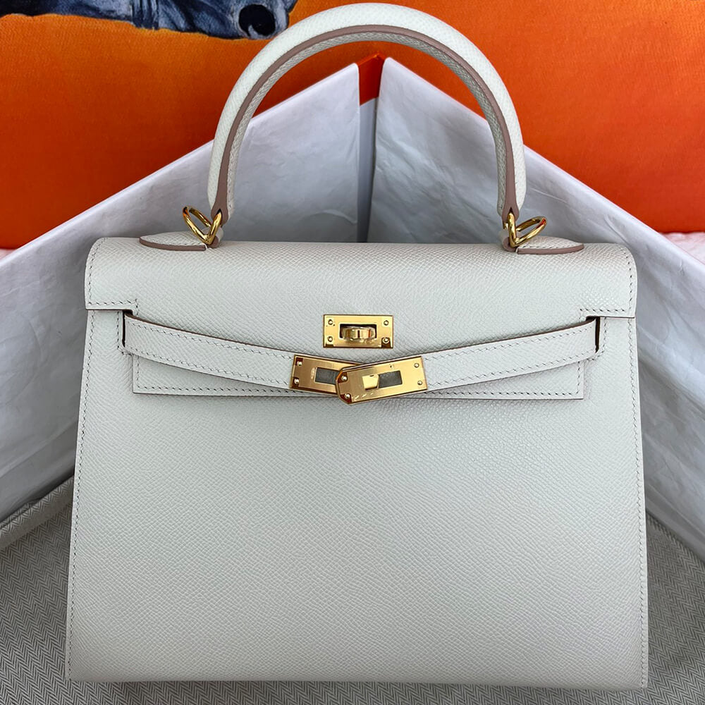 Hermes Kelly 25 (HIGH-END GRADE) – White