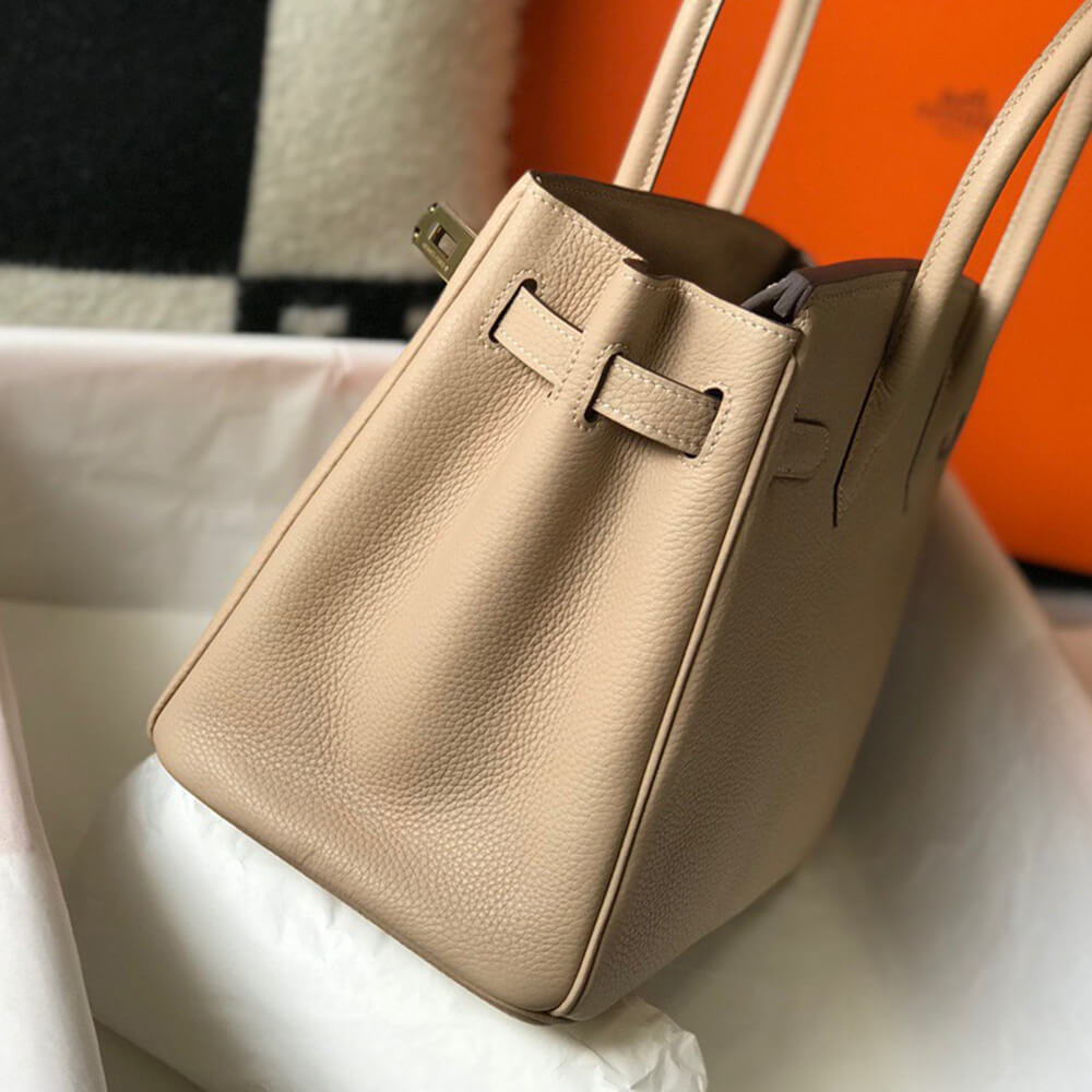Hermes Birkin 35 – Khaki Togo Leather