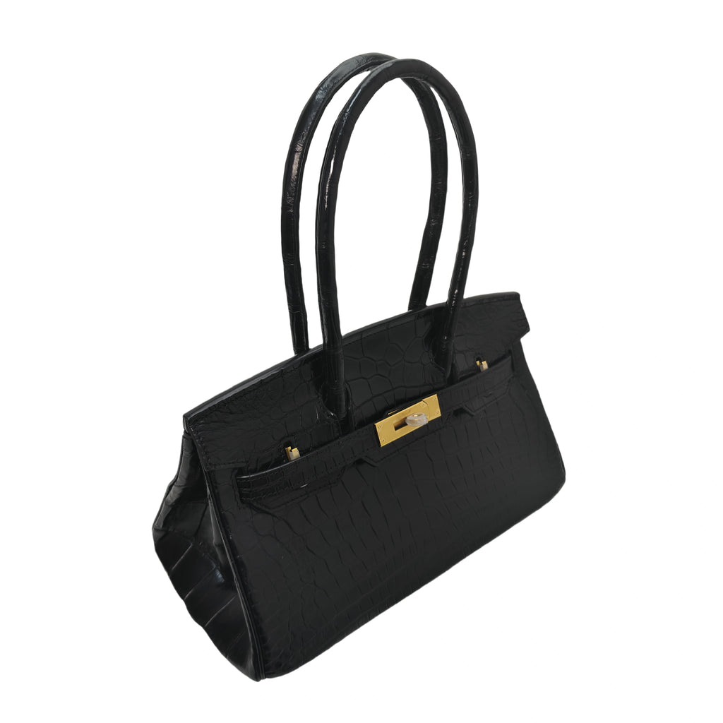 Crocodile horizontal BK-30sizi-100％% handmade