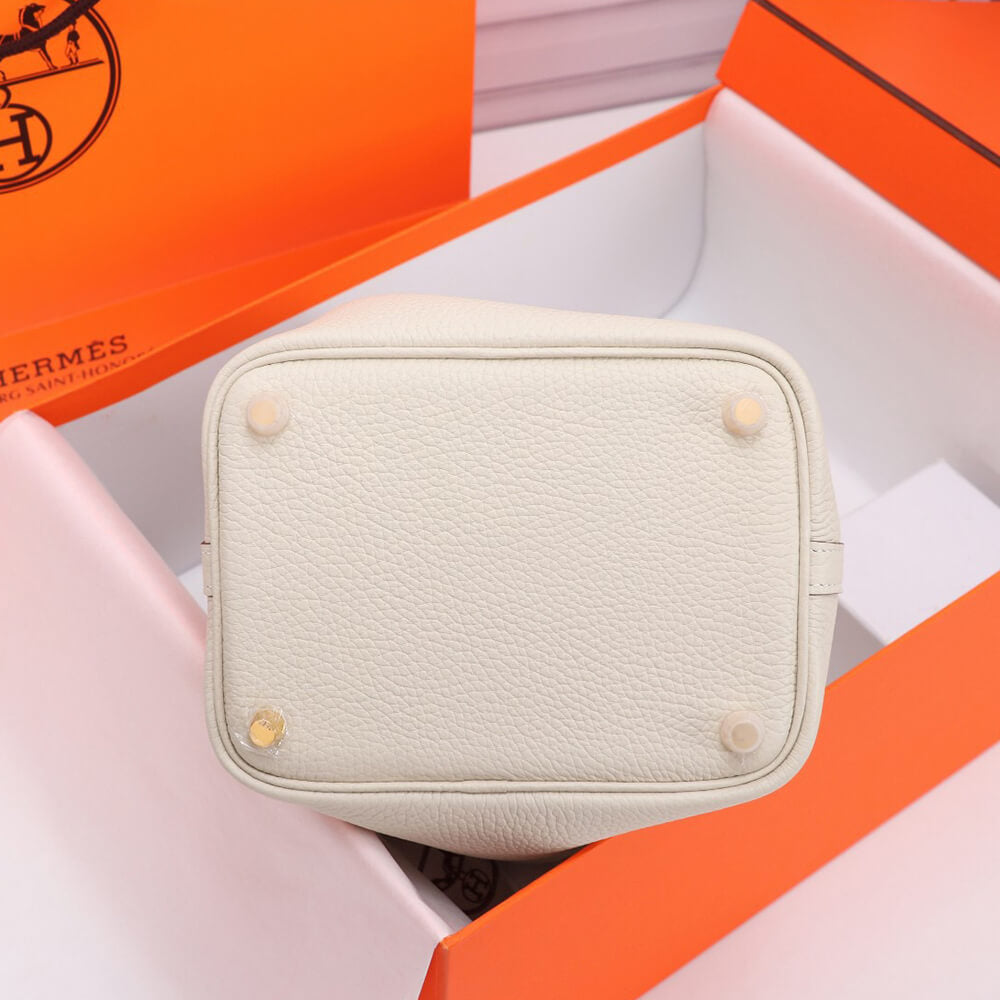 Hermes Picotin Lock 22 Bag – White (1:1 Mirror)