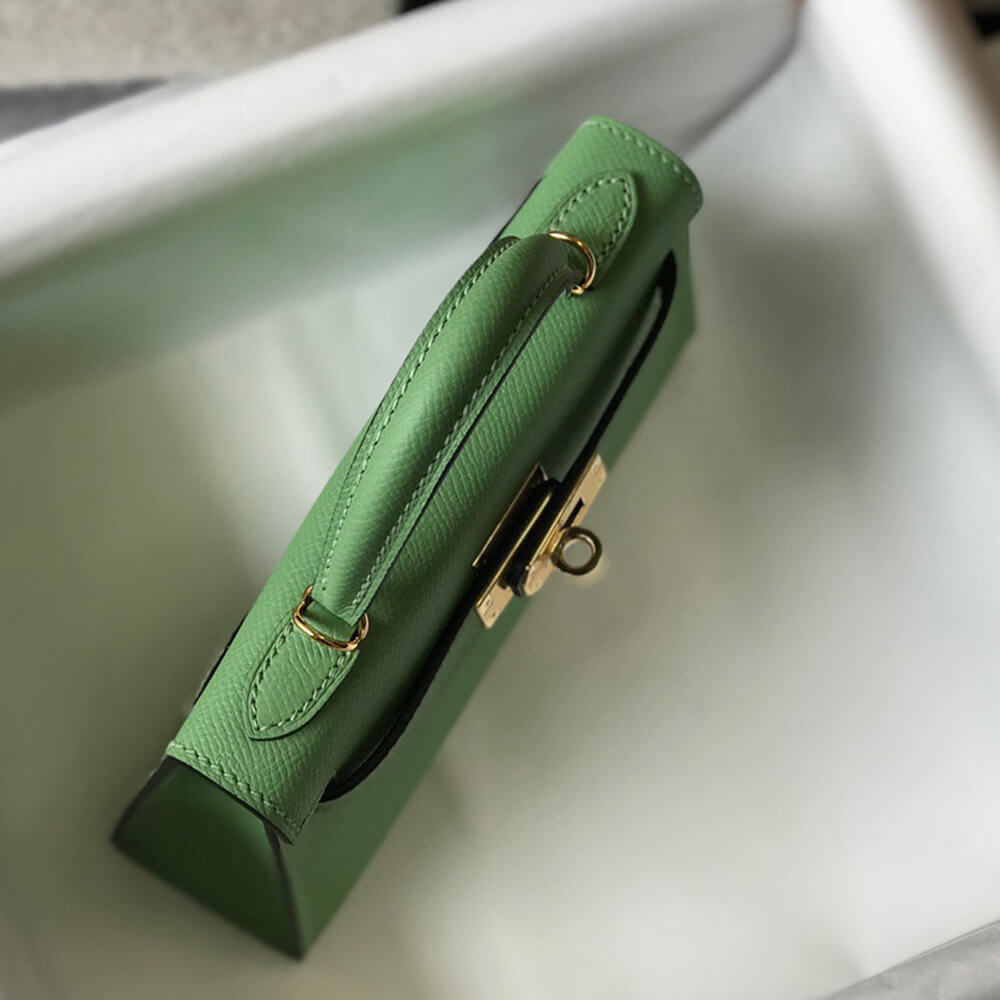 Hermes Mini Kelly II (HIGH-END GRADE) – Oliva Green