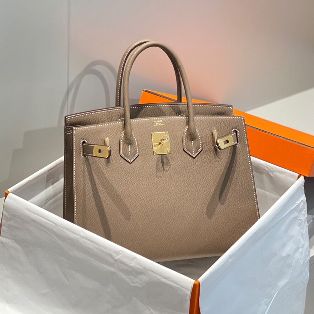 Hermes Birkin 30 Sellier – Etoupe (Epsom Leather)