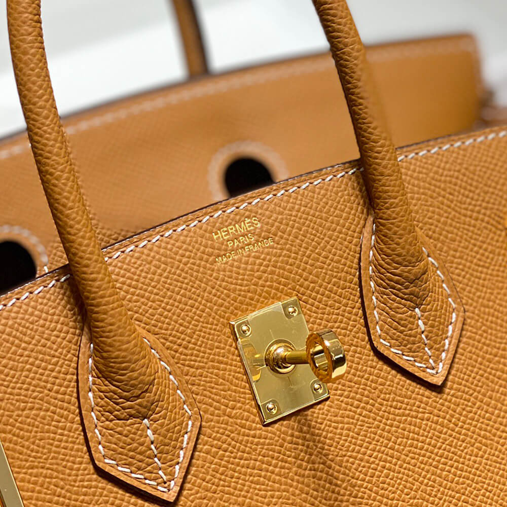 Hermes Birkin 25 Sellier – Gold with Gold Hardware (Epsom Leather)