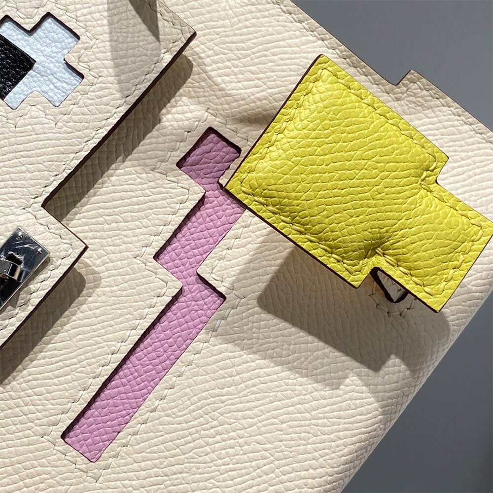 Hermes Kelly Doll Picto – Cream White (High-End Grade)