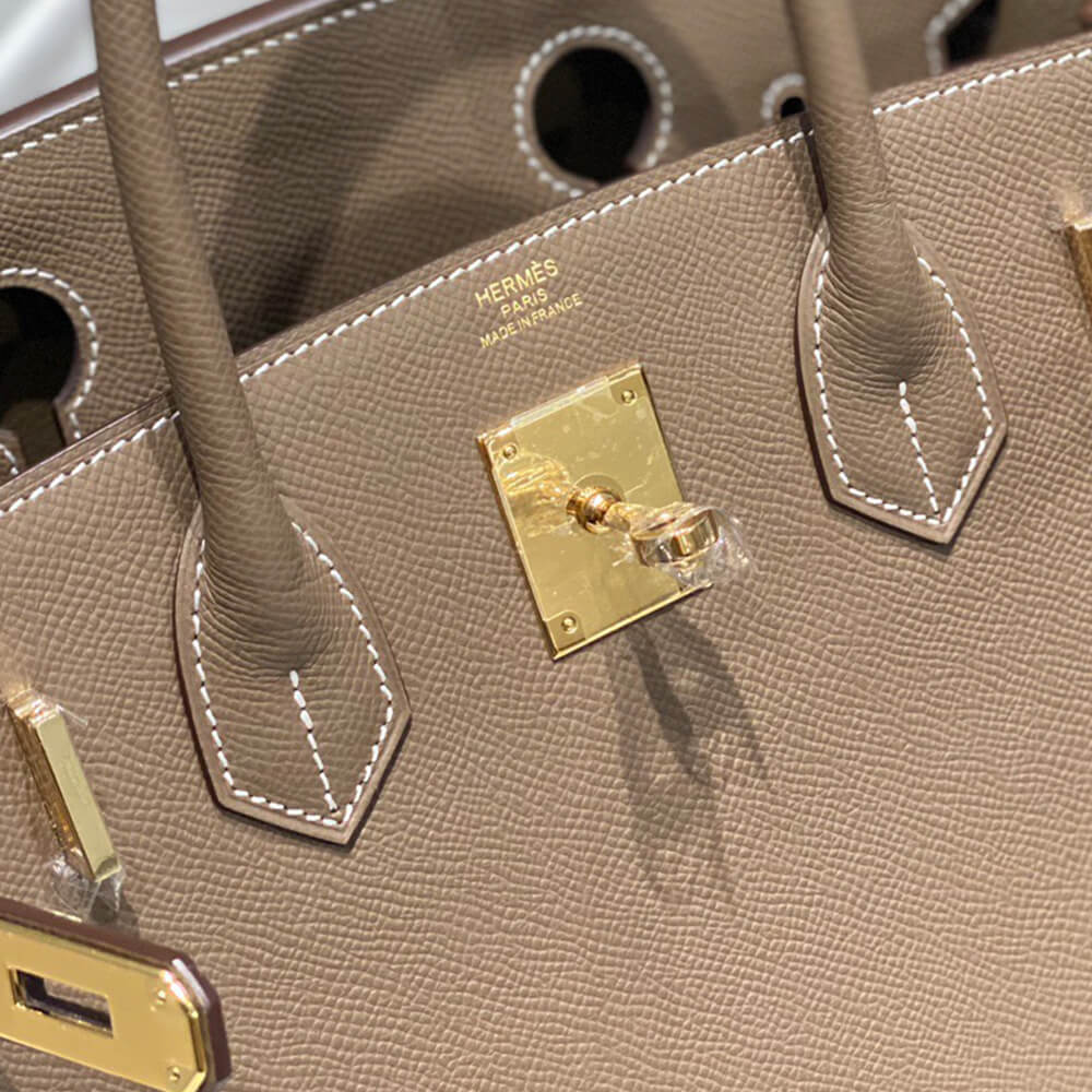 Hermes Birkin 30 Sellier – Etoupe (Epsom Leather)